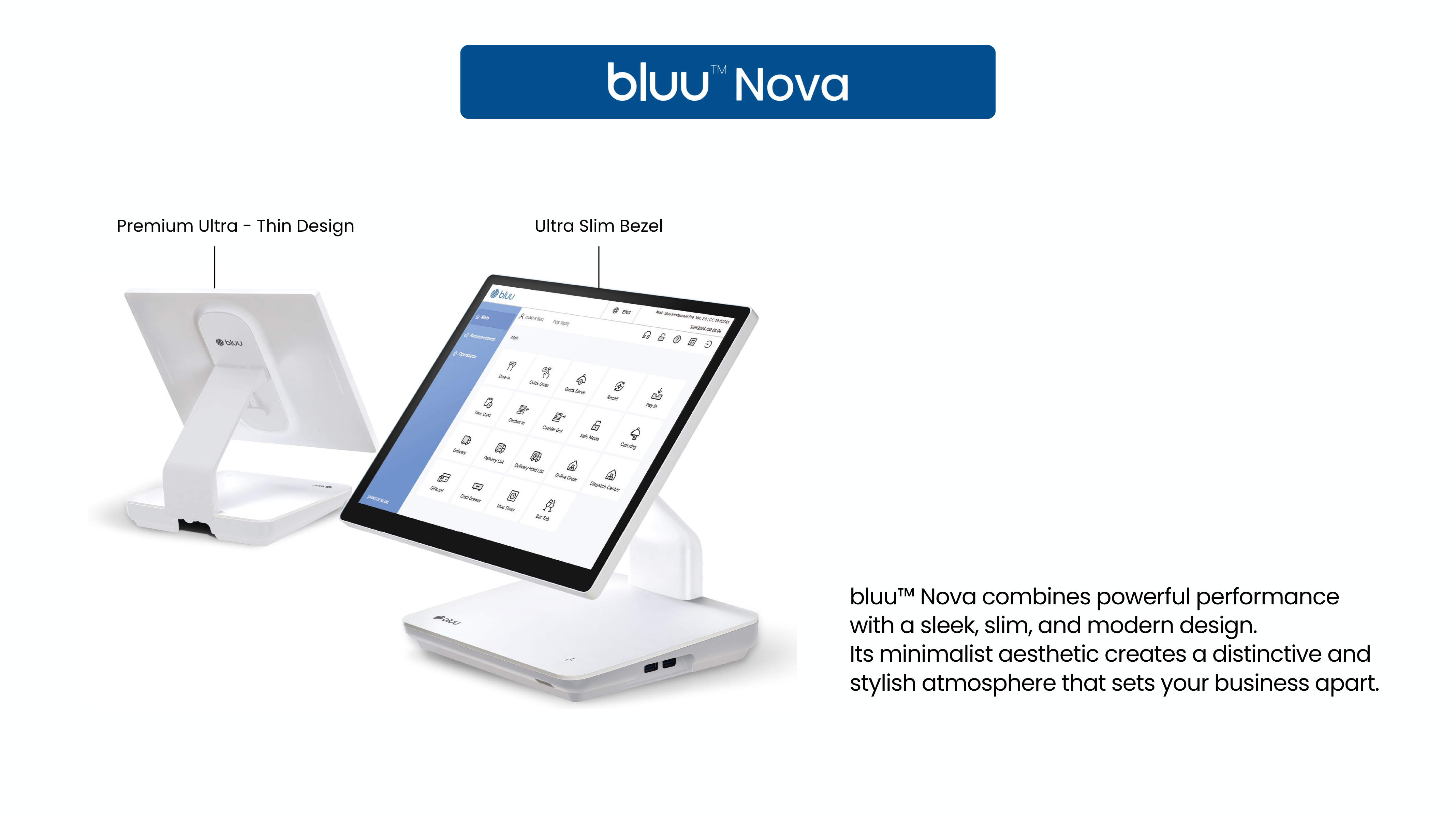 bluu Nova - Premium Ultra-Thin Design
