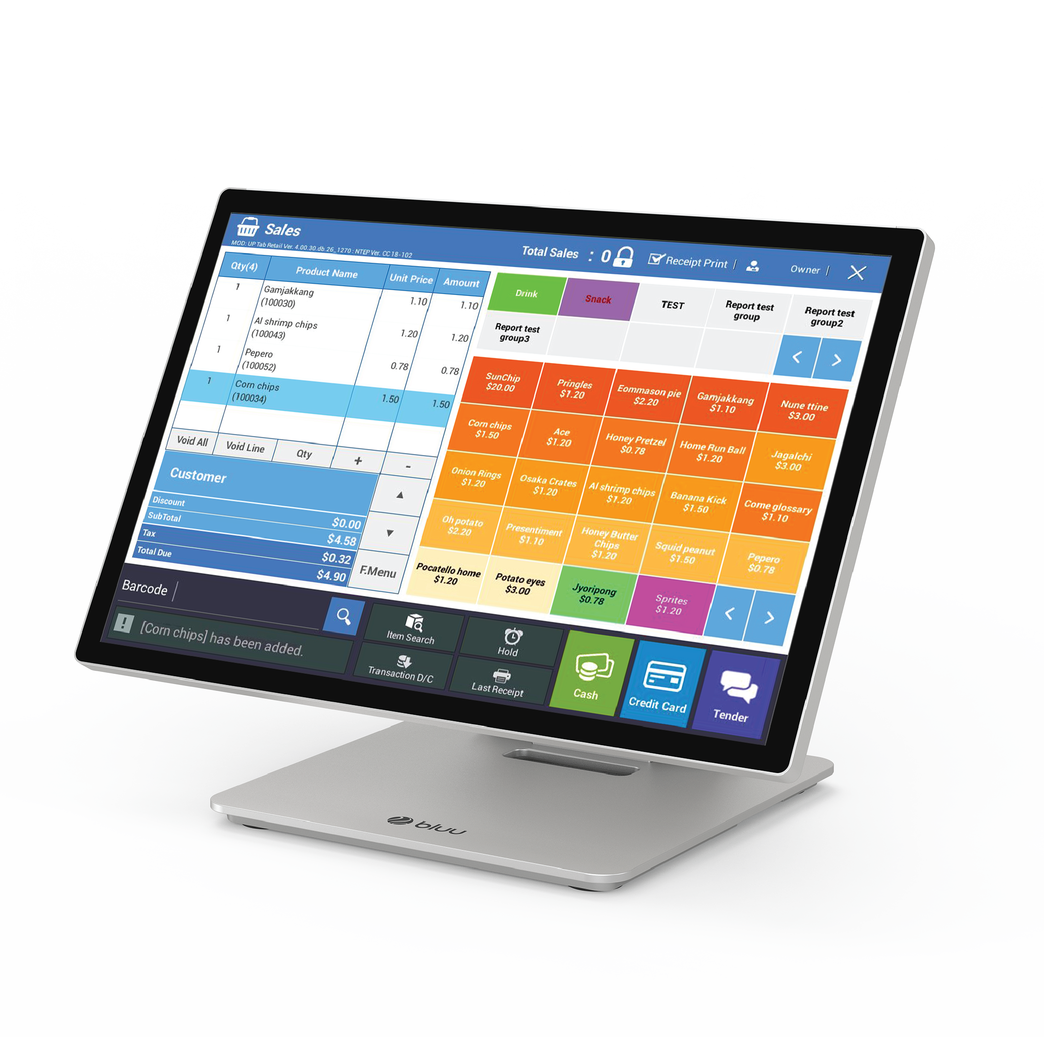 bluu Retail Pro on bluu Edge